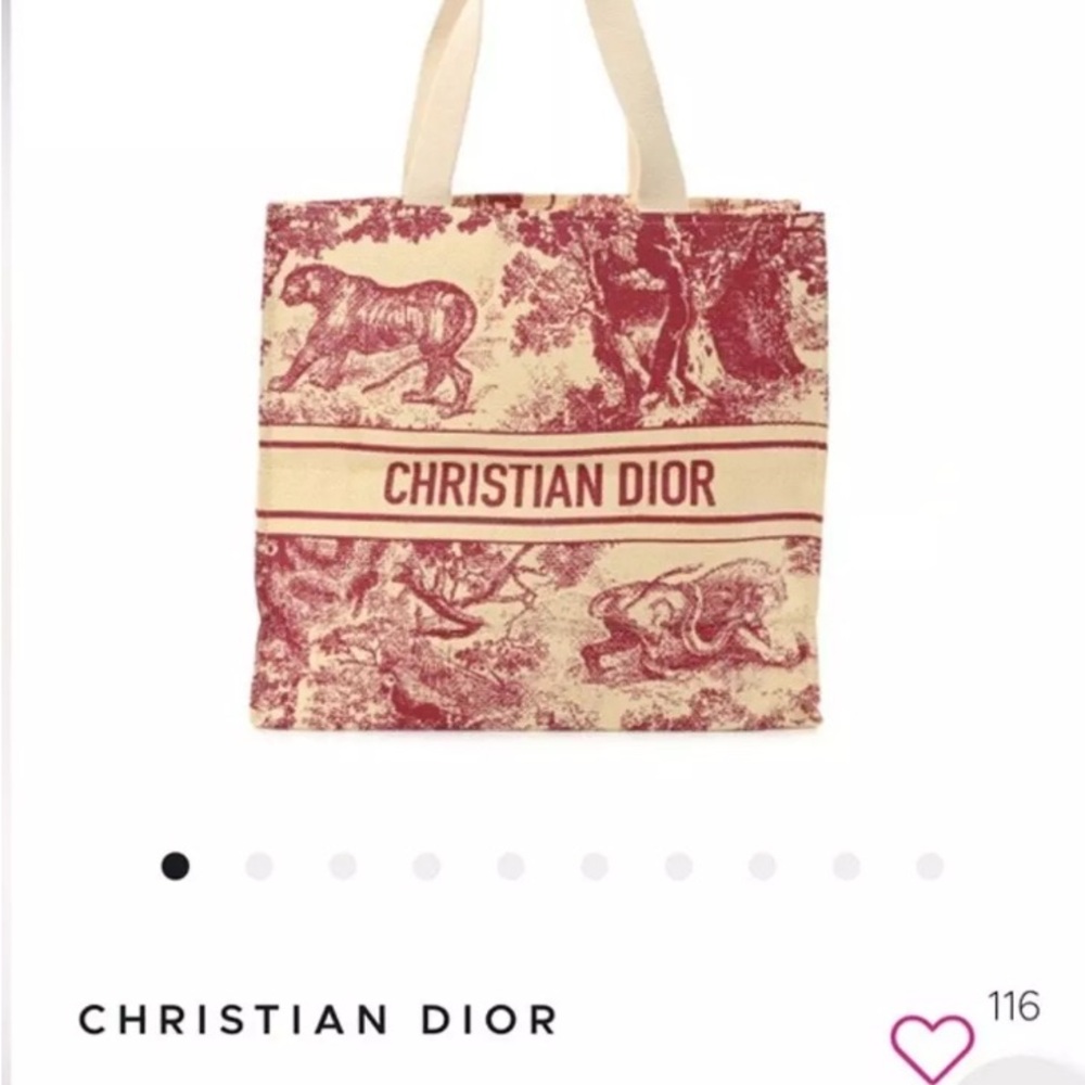 Christian Dior Straw Bag with big bonus 🤗 - Picture 5 of 10